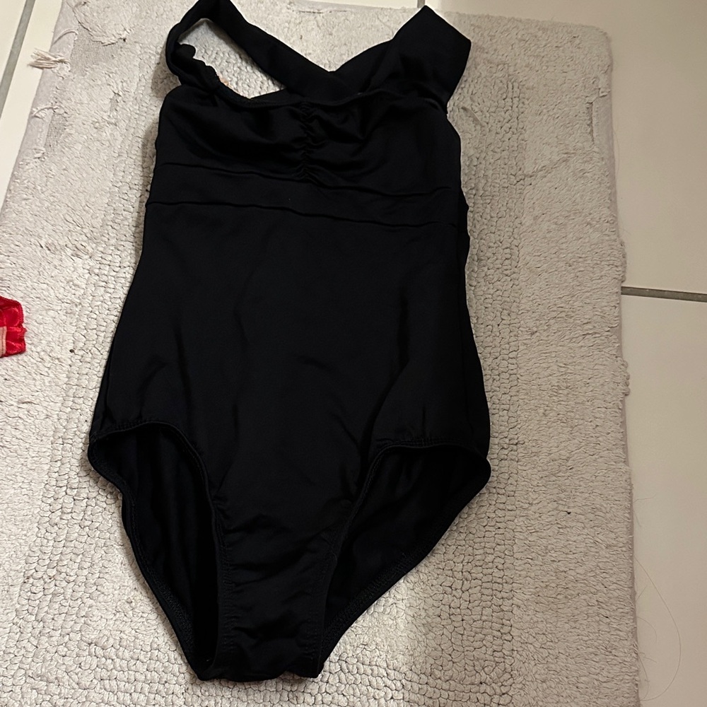 Motionwear Black Ballet Leotard